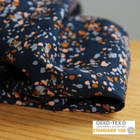 viscose terrazzo - bleu