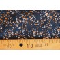 viscose imprimée terrazzo bleu