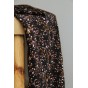 viscose terrazzo noir et violet