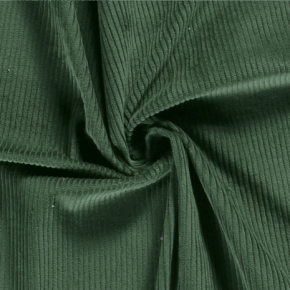 tissu vert côtelé - vert anglais