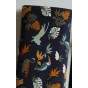 tissu jersey bio animaux - marine