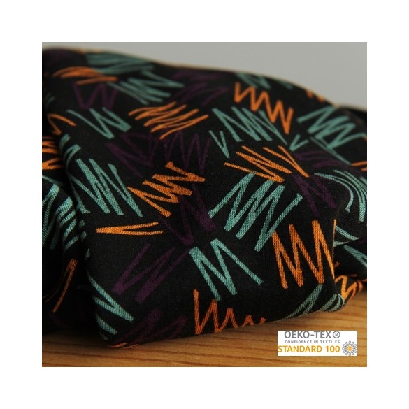 jersey imprimé oekotex