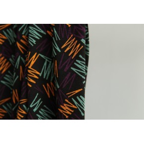 tissu imprimé - maille milano
