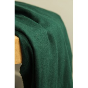 flanelle vert foncé en coton - oekotex