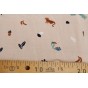 jersey imprimé en coton bio - motif enfantin