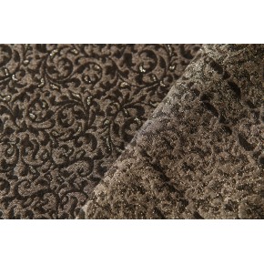 jacquard français - gris et argent