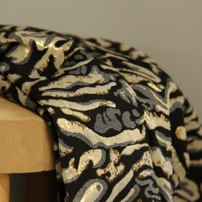 jacquard liquid gold - fabriqué en Italie