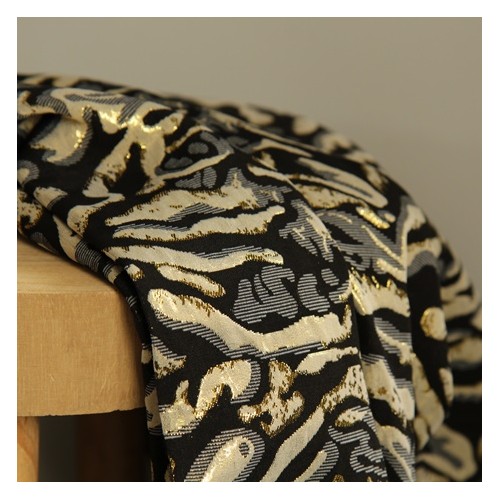 jacquard liquid gold - fabriqué en Italie jacquard liquid gold - fabriqué en Italie