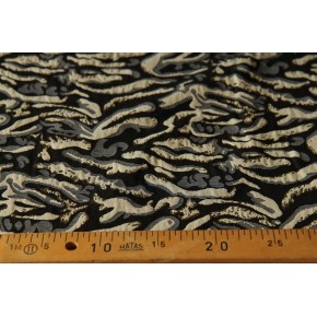 tissu jacquard - un chat sur un fil