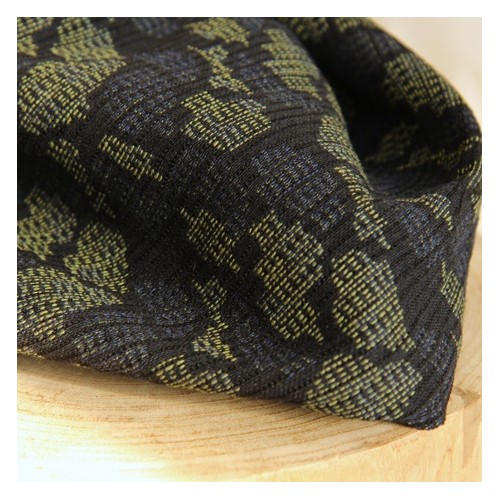 Tissu Jacquard Simba - kaki Tissu Jacquard Simba - kaki