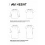 blouse i am hesat - un chat sur un fil