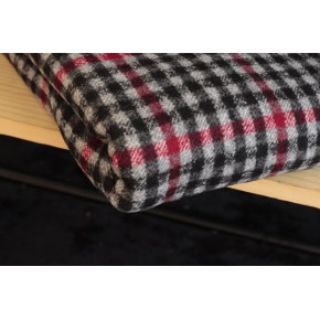 tissu lainage tartan - un chat sur un fil