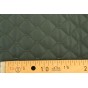 tissu matelassé vert et noir