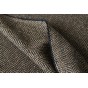 tissu lainage chiné à chevrons - marron