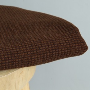 tissu lainage marron - un chat sur un fil