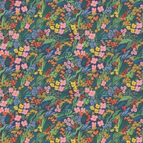 coton fleurs - rifle paper co - Léa blue