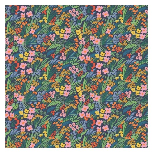 coton fleurs - rifle paper co - Léa blue coton fleurs - rifle paper co - Léa blue