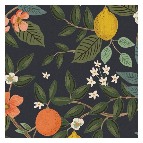 COTON CANVAS - citrus grove navy COTON CANVAS - citrus grove navy