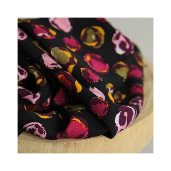 Twill de Viscose stains fuchsia
