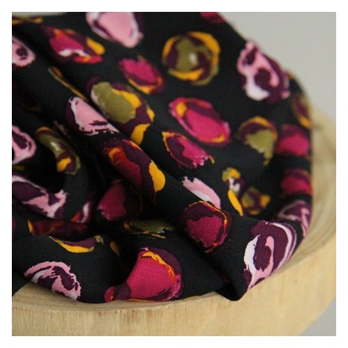 Twill de Viscose stains fuchsia Twill de Viscose stains fuchsia