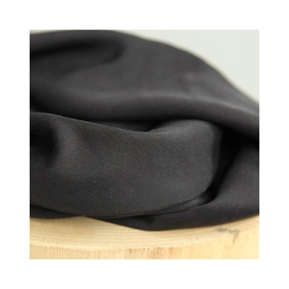 viscose unie noire