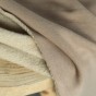 tissu molleton envers douillette - beige