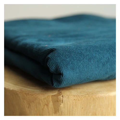 velours milleraies bleu émeraude velours milleraies bleu émeraude