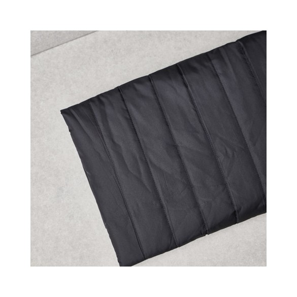 THELMA THERMAL QUILT - strip black