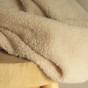 TISSU SHERPA beige - un chat sur un fil