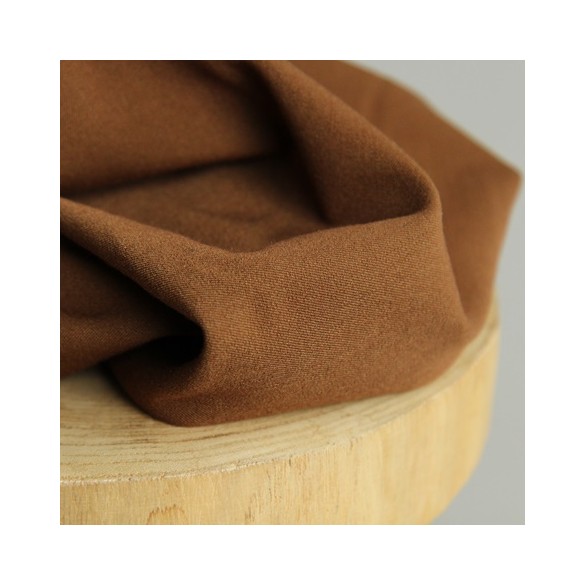 tissu souple pour pantalon - marron