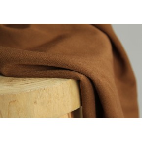 tissu gabardine souple - cannelle
