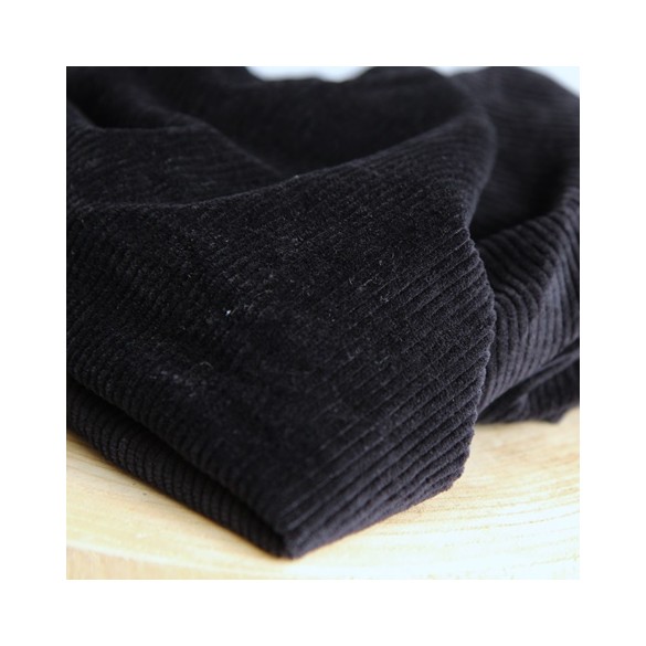jersey velours - noir