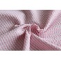 tissu seersucker rayures rose et blanc