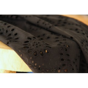 broderie anglaise noir - Roseanne