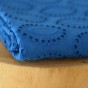 Broderie anglaise - Quiterie bleu électrique