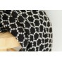tissu lin, viscose et coton en broderie anglaise