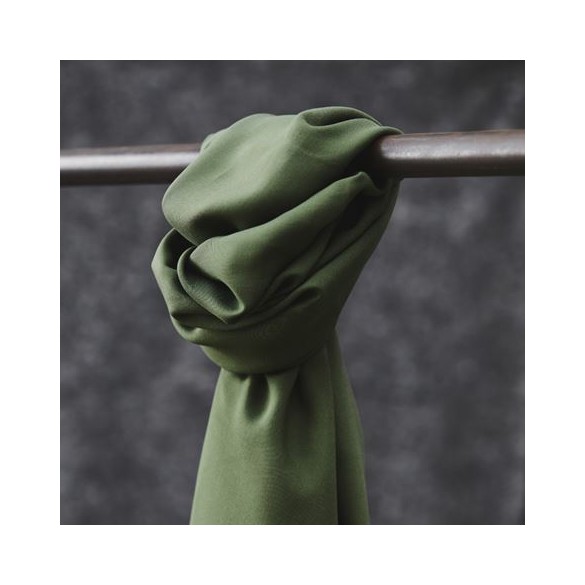 tissu tencel moss - un chat sur un fil