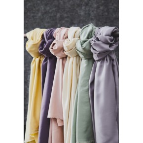 tissu tencel mauve clair - un chat sur un fil