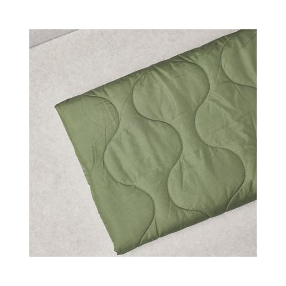 THELMA THERMAL QUILT - WAVE green olive