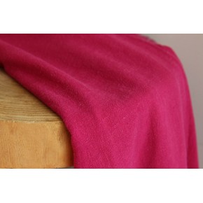 Lin et Viscose - rose fuchsia