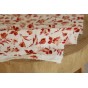 double gaze fleurs - rouille