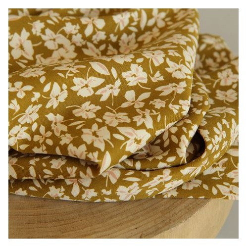 Tissu viscose stretch - Céleste vert Tissu viscose stretch - Céleste vert