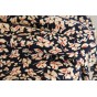 tissu viscose - un chat sur un fil
