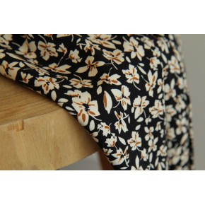 viscose imprimée - fleurs