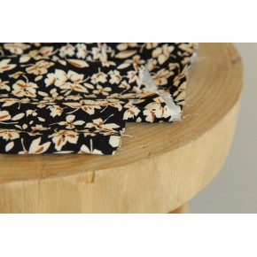 tissu en viscose imprimée fleuri