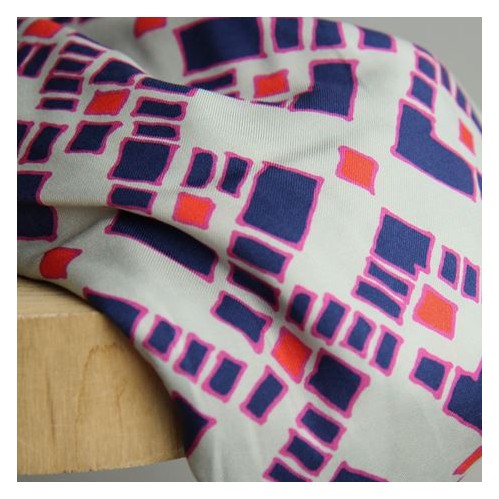 Twill de Viscose graphique - Aélia Twill de Viscose graphique - Aélia