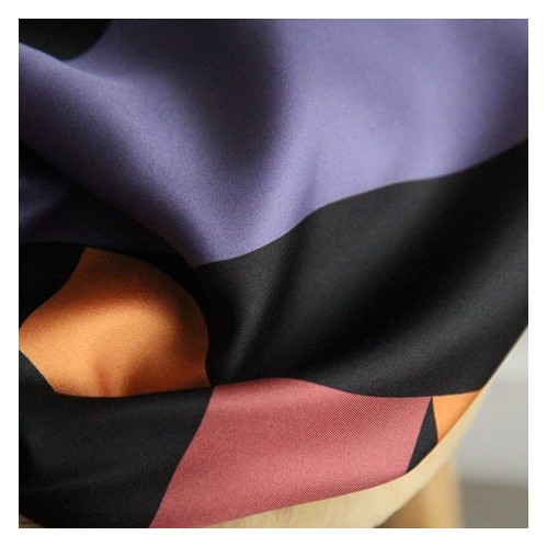 tissu pure soie - modern graphic tissu pure soie - modern graphic