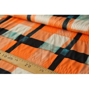 tissu upcyclé - jersey coton imprimé