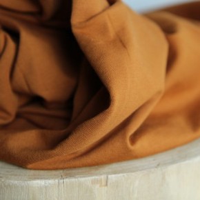 jersey coton caramel oekotex