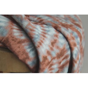 jolie double gaze de coton tie and dye